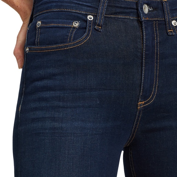Rag & Bone High Rise Skinny Jeans - Picture 3 of 5